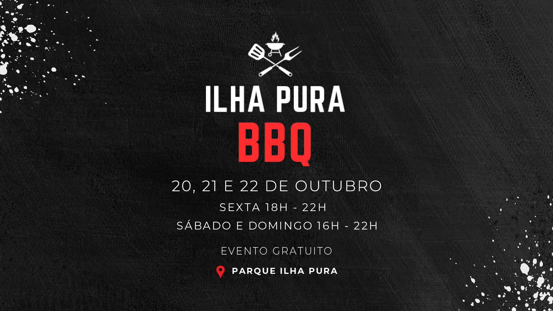 Gastronomia e música boa no BBQ Ilha Pura