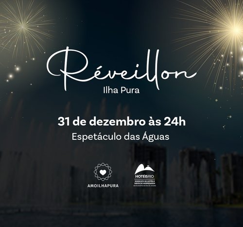 Ilha Pura receberá 2024 com queima de fogos especial