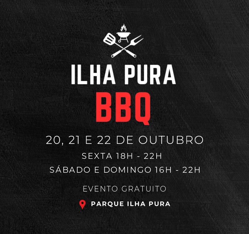 Gastronomia e música boa no BBQ Ilha Pura