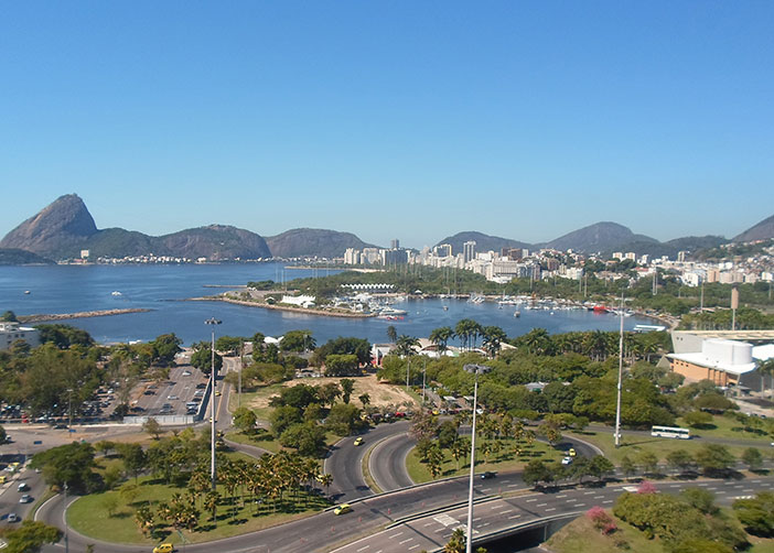 Vista cobertura Pão de Açucar