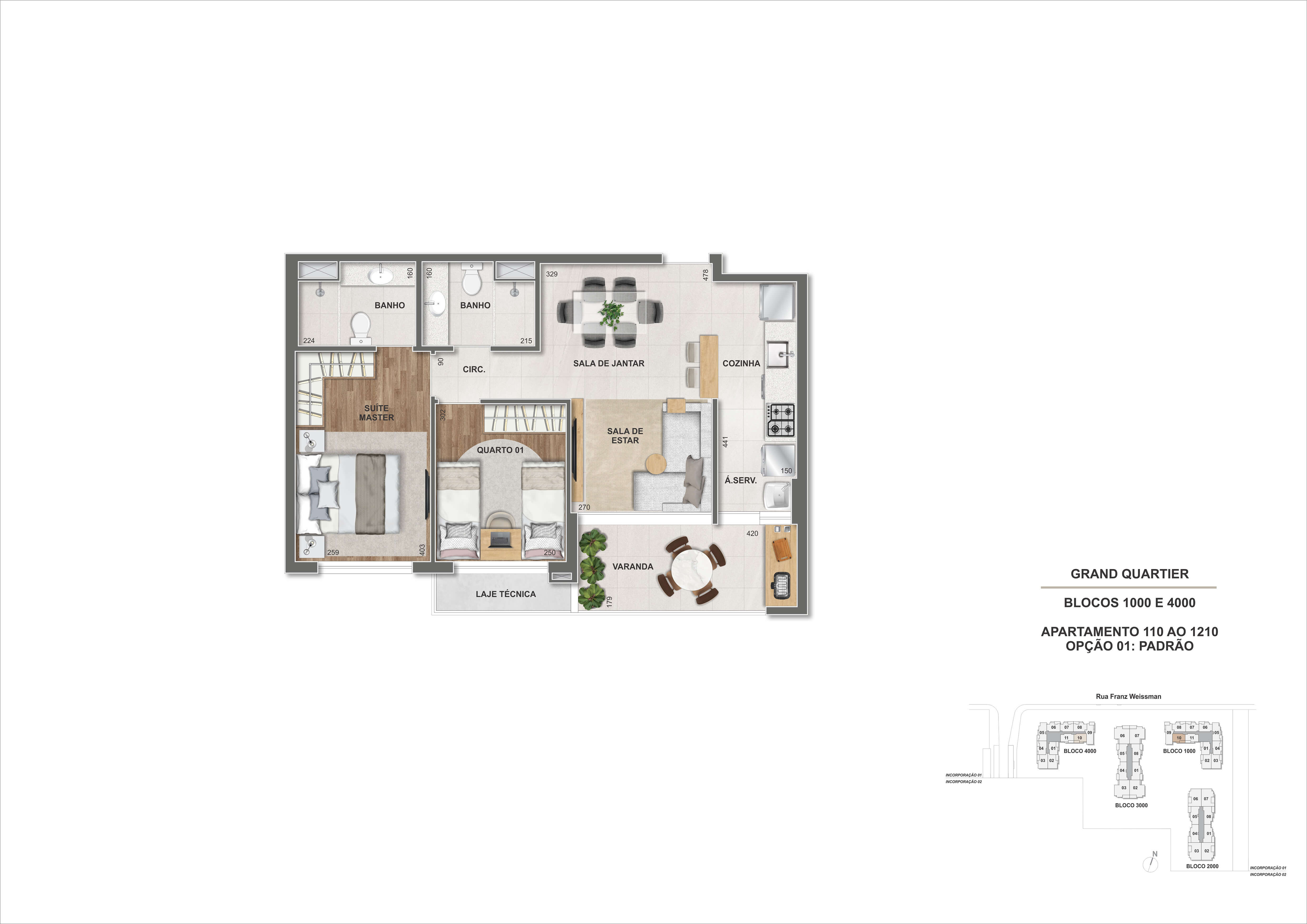 Planta Ed.4.000, Ap1210