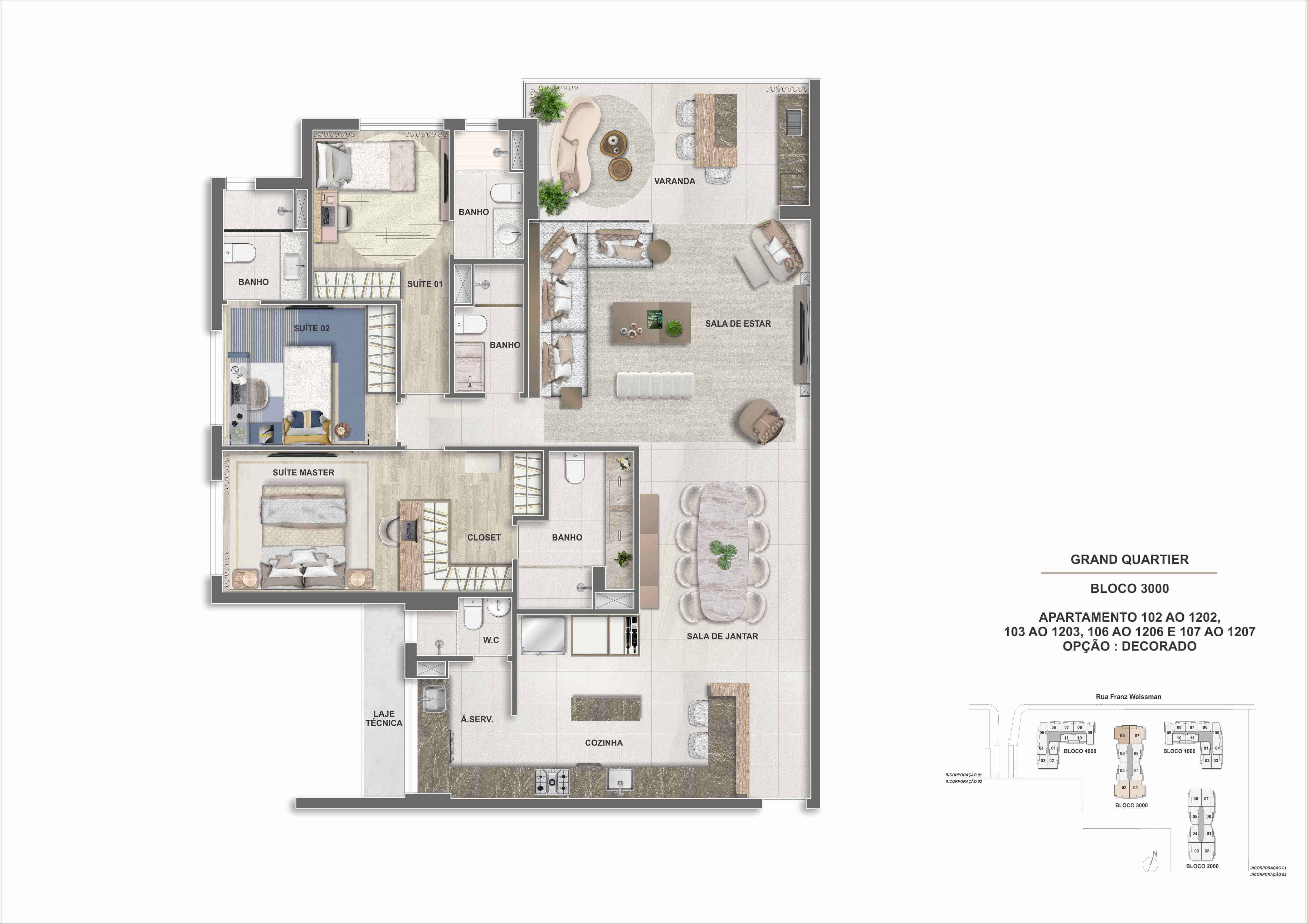 Planta Ed. 3000, Ap 706