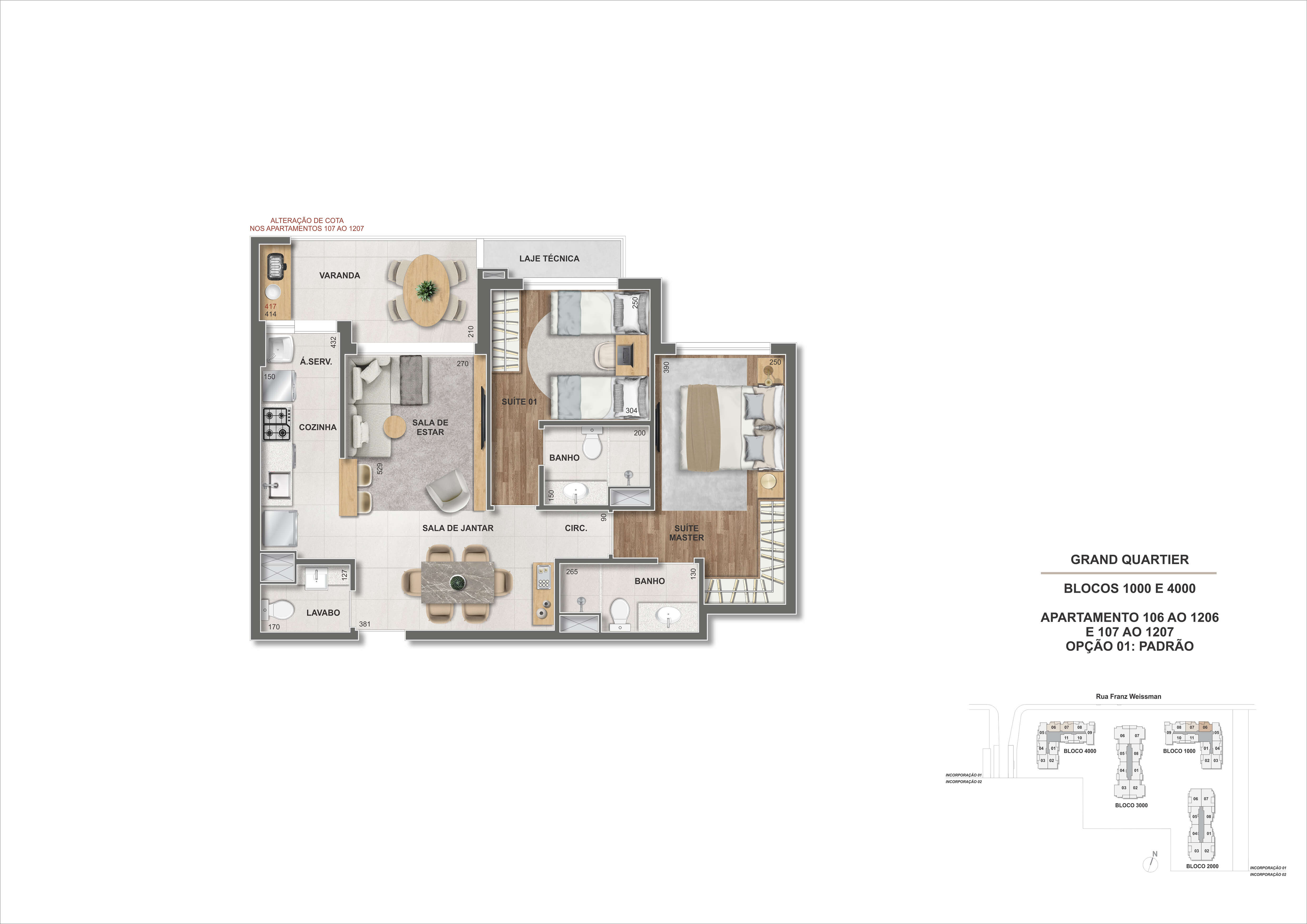 Planta Ed. 4000, Ap 807