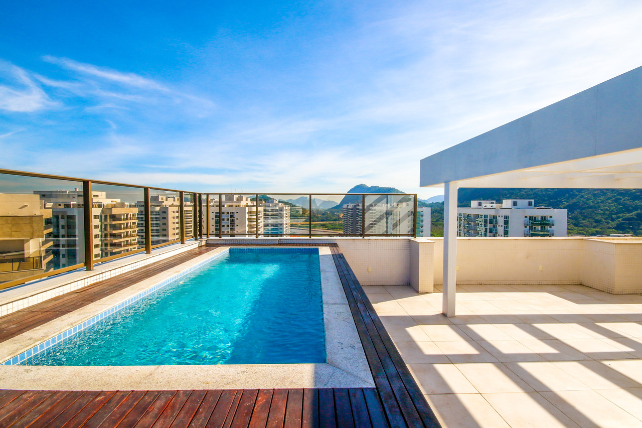 Piscina cobertura